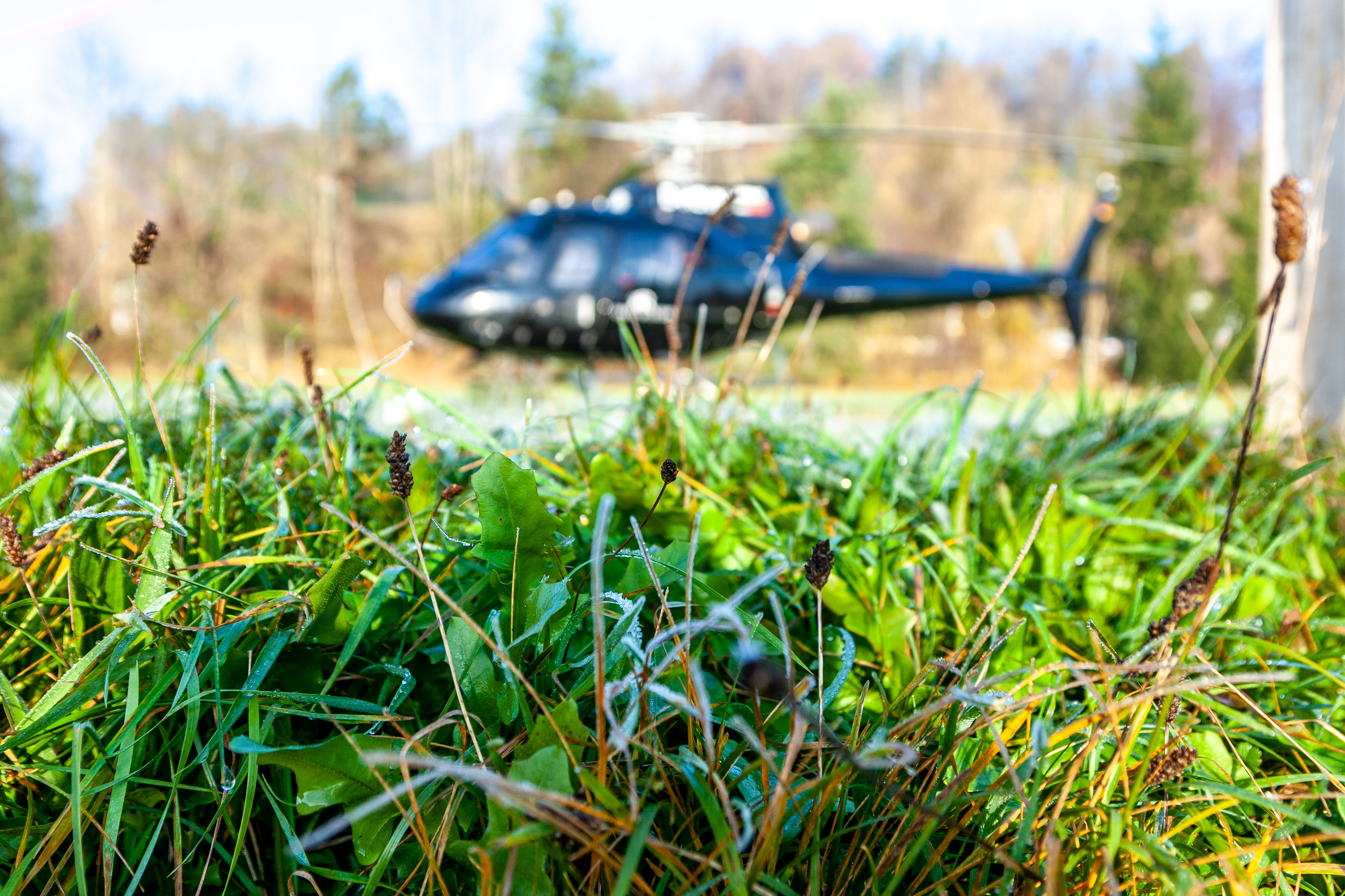 Hubschrauber von Kastner Berufspilot über Österreich